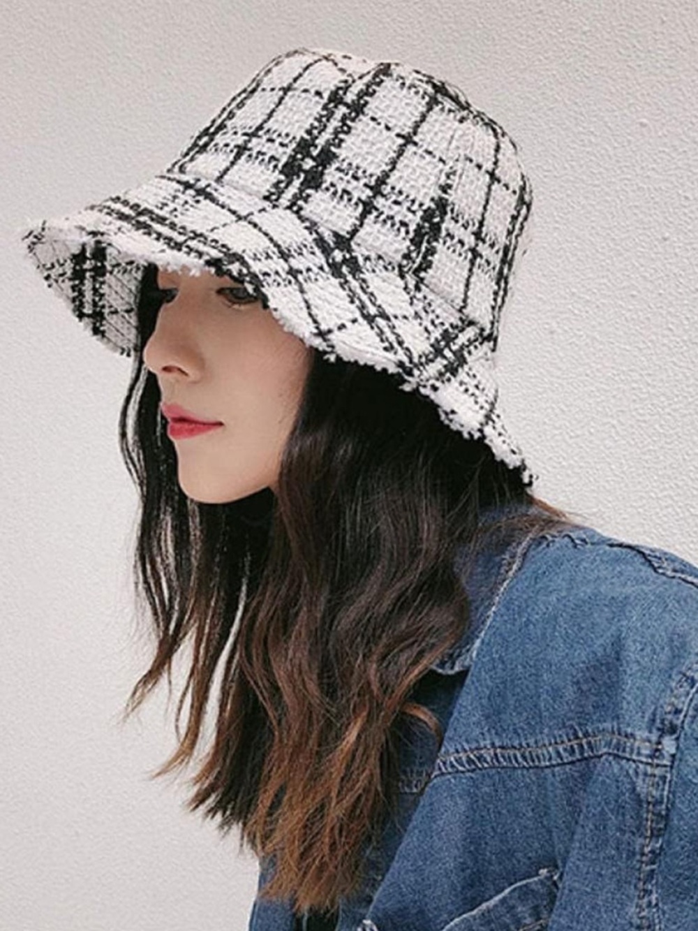 Fabulous Plaid Check Patterned Bucket Hat